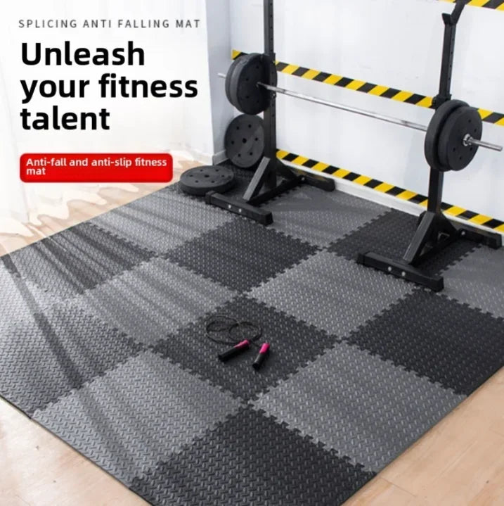 Foam Non-Slip Gym Floor Mat – Fitness Protection Tiles