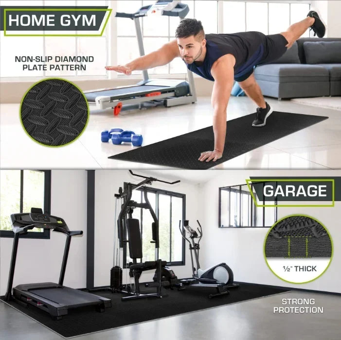 Foam Non-Slip Gym Floor Mat – Fitness Protection Tiles