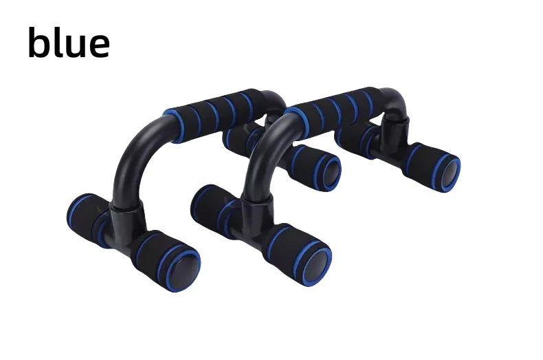 I-Shaped Prone Push-Up Support Bar for Chest Muscle Workout Home Fitness Equipment Foam Push-Up Stand for Strength Training+