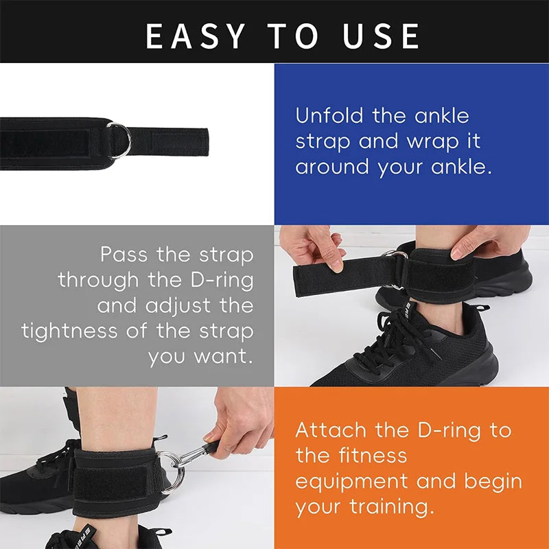 Ankle Resistance Bands – Leg & Glute Trainer
