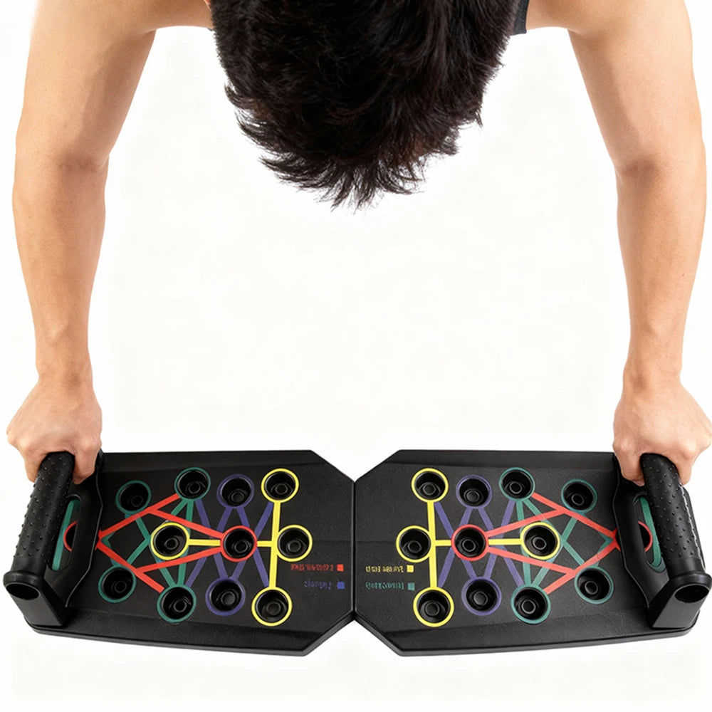 Foldable Push-Up Board Set – Full Body Training