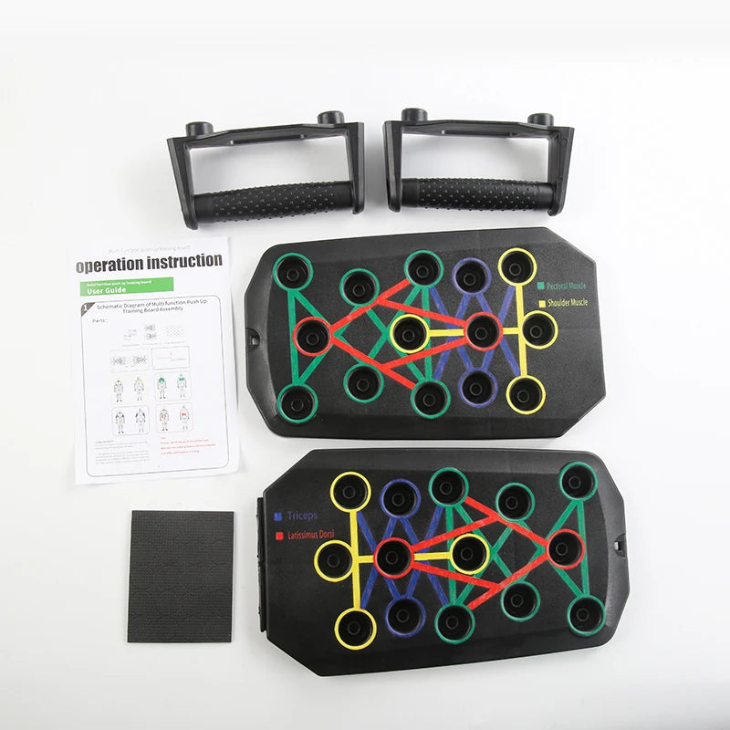 Foldable Push-Up Board Set – Full Body Training