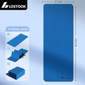 4mm Thick TPE Foldable Yoga Mat 183*61cm Easy Storage for Travel Yoga Pilates Home Exercise Floor Mat ﻿