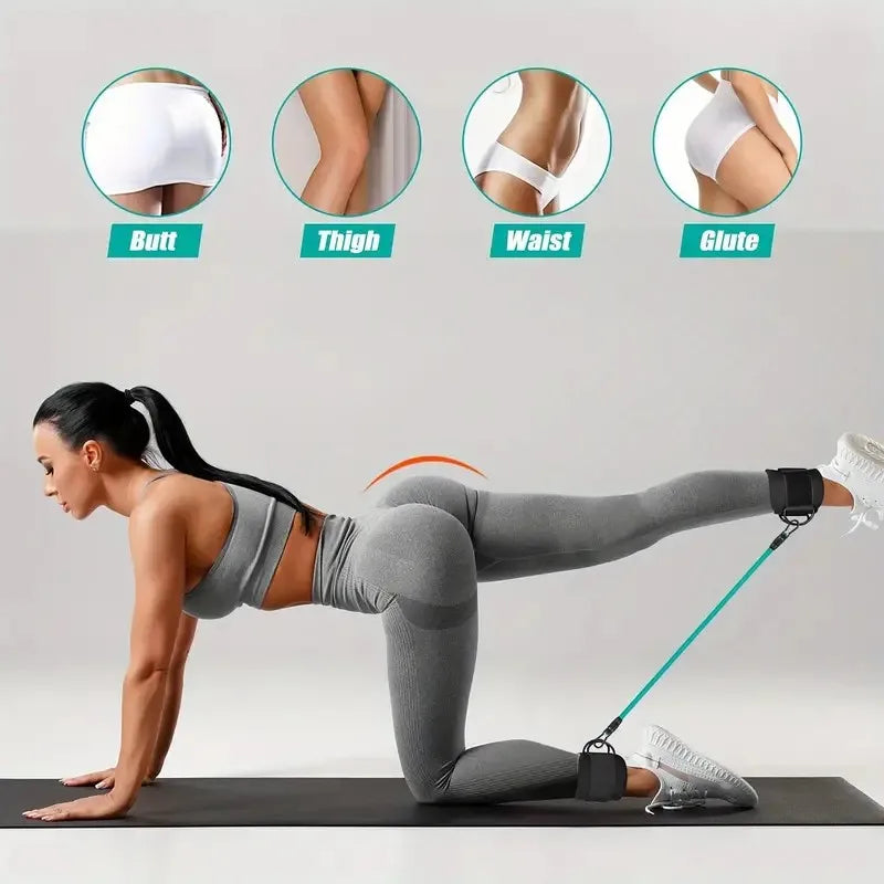Ankle Resistance Bands – Leg & Glute Trainer