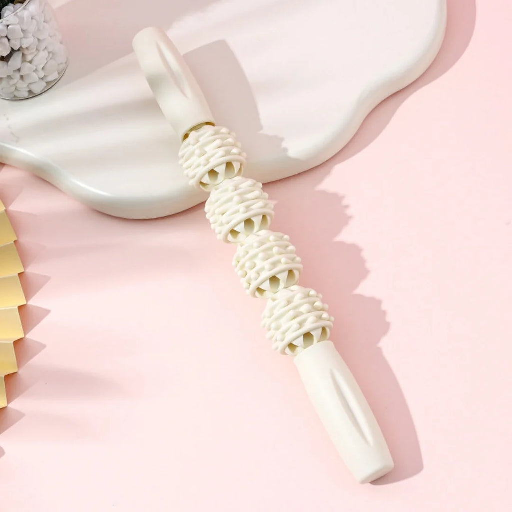 Massage Stick Mace Leg Muscle Relaxer Yoga Roller Slim Calf Roller Full Body Massage Yoga Stick