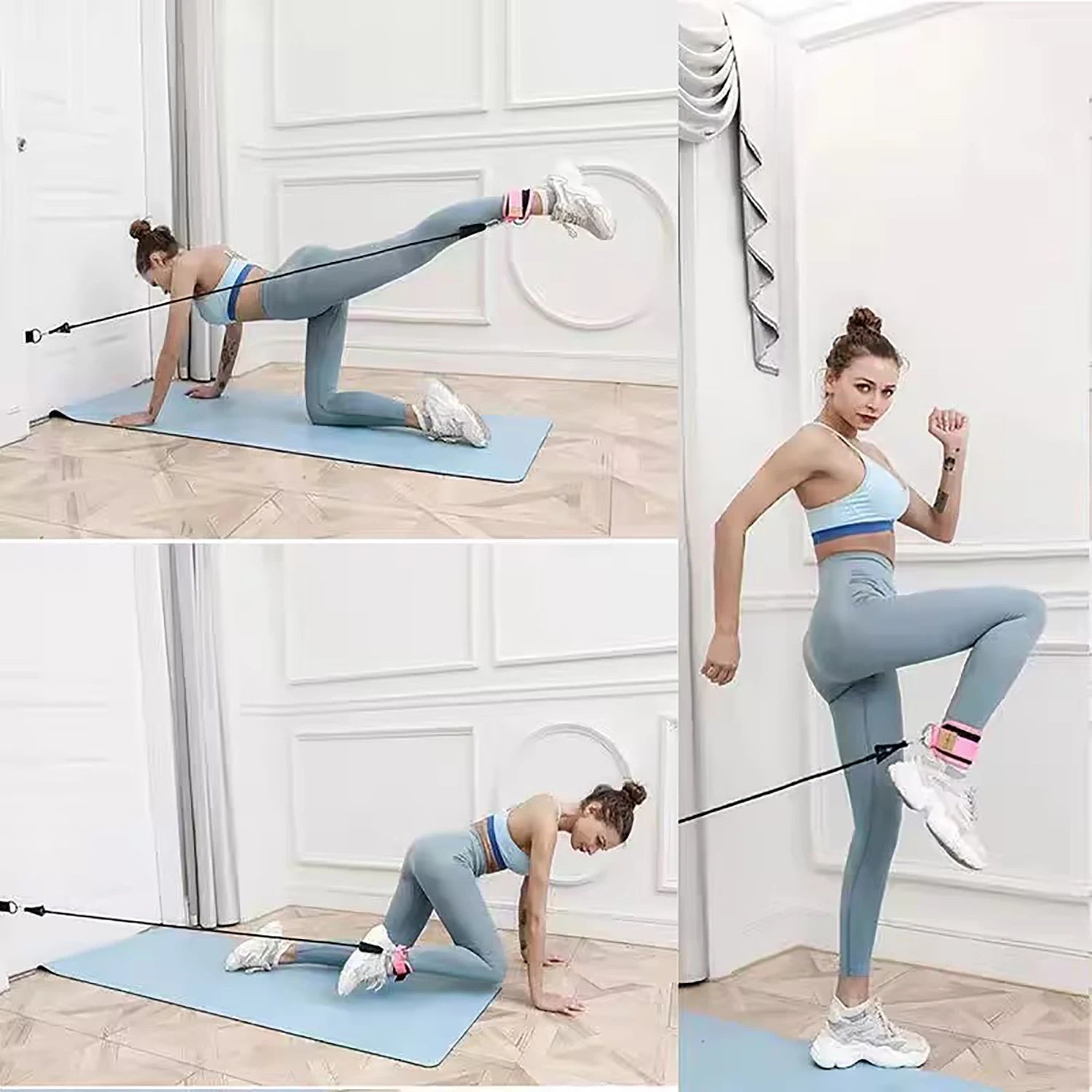 Ankle Resistance Bands – Leg & Glute Trainer