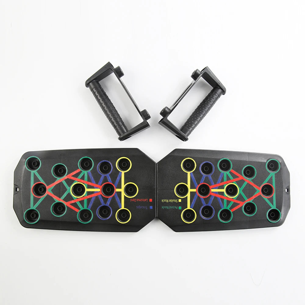Foldable Push-Up Board Set – Full Body Training
