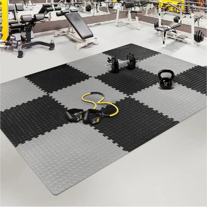 Foam Non-Slip Gym Floor Mat – Fitness Protection Tiles