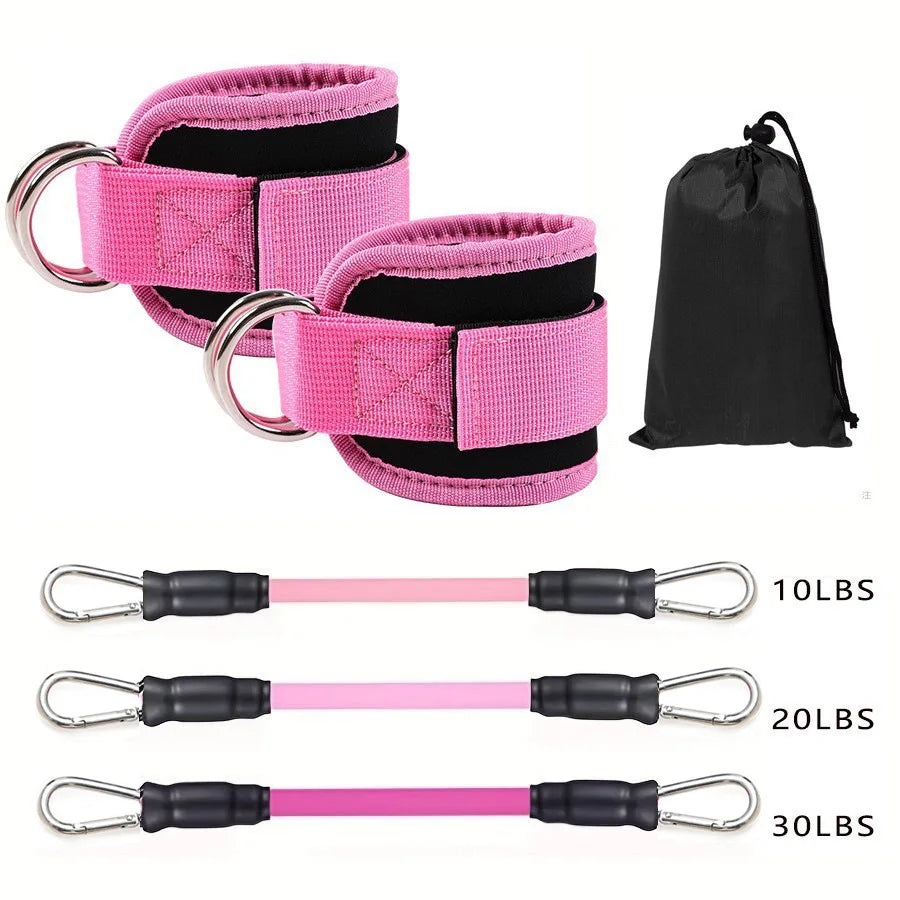 Ankle Resistance Bands – Leg & Glute Trainer